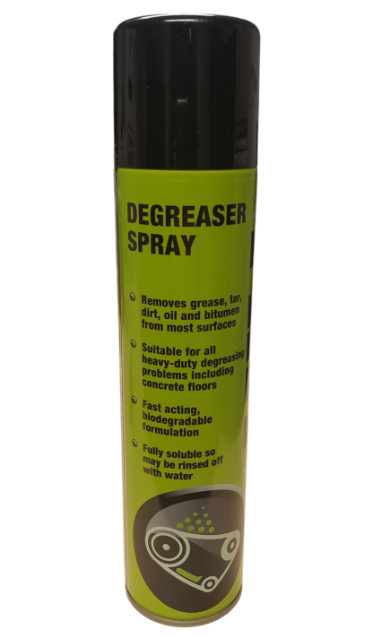 FIXT DEGREASER SPRAY 1 x 400m FOR REMOVAL OF GREASE OIL DIRT ON VARIOUS SURFACES