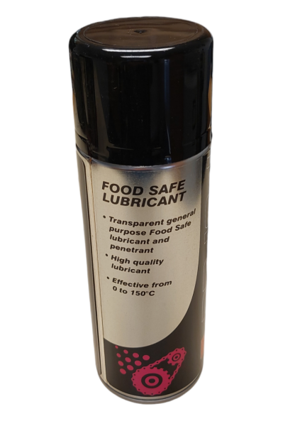 FORCE FOOD SAFE LUBRICANT OIL SPRAY 1 X 400ml FOR USE WHERE CONTACT WITH FOOD MAY OCCUR